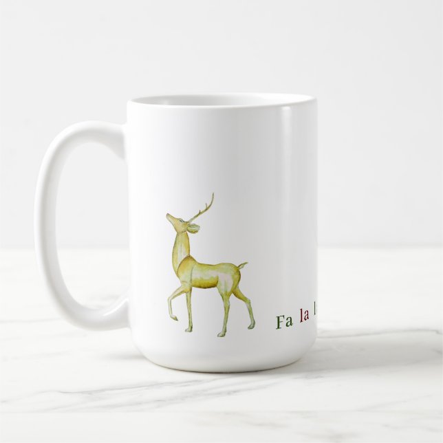 Modern minimalist ren  kaffemugg (Vänster)