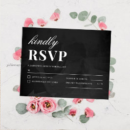 Modern Minimalist Save the Date Wedding Details OSA Kort