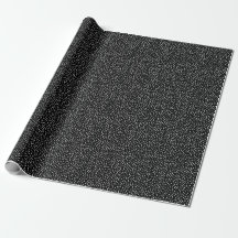 Modern minimalist söt prickig svart och vit