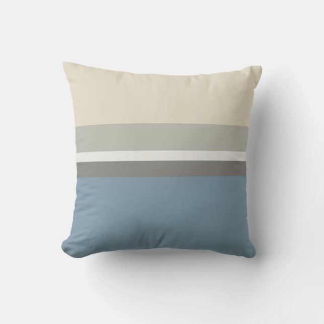 Modern Minimalist strandhusrand Kudde (Framsida)