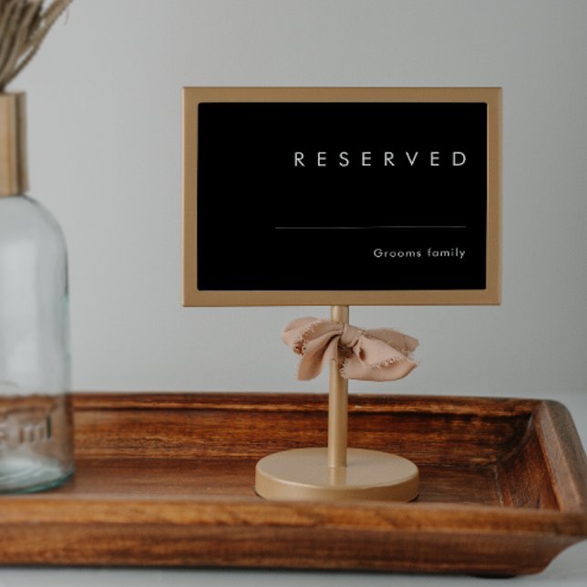 Modern minimalist | Svart bokad signatur (Skapare uppladdad)