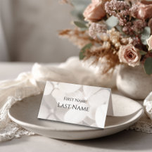 Modern minimalist vit blomsterliknande vikbar plat