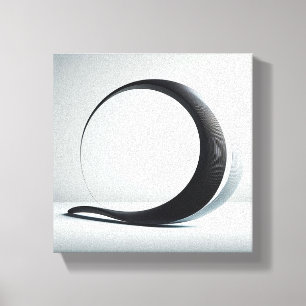 Modern minimalistisk abstrakt geometrisk båge - Sl Canvastryck