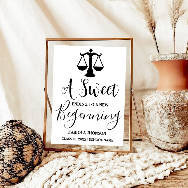 Modern minimalistisk advokat Studenten Drink Party Poster (Skapare uppladdad)