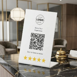Modern Minimalistisk Affärsöversyn QR-kod