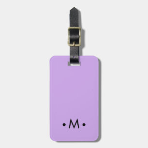 Modern Minimalistisk Anpassningsbar Monogram World Bagagebricka