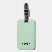 Modern Minimalistisk Anpassningsbar Monogram World