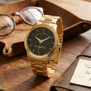 Modern minimalistisk anpassningsbar rostfri stål k armbandsur