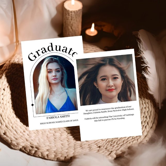 Modern minimalistisk Avslappnad Photo studenten Meddelande (Skapare uppladdad)