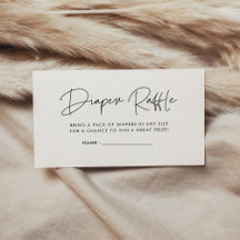 Modern minimalistisk babyduschdagbok - raffsats