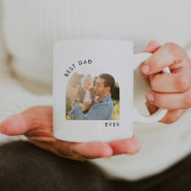 Modern minimalistisk bästa gåva av Pappa någonsin 