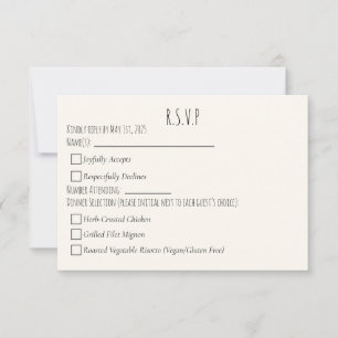Modern minimalistisk besparing av datumet enkelt B OSA Kort