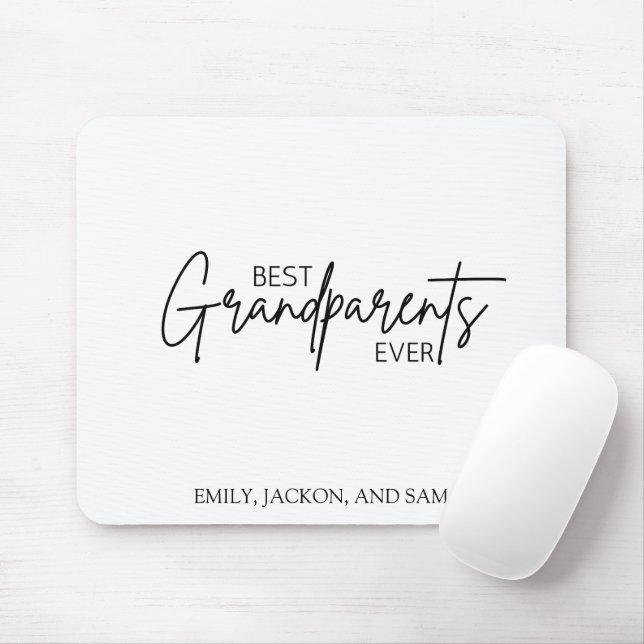 Modern minimalistisk best Grandparent någonsin Musmatta (Med mus)