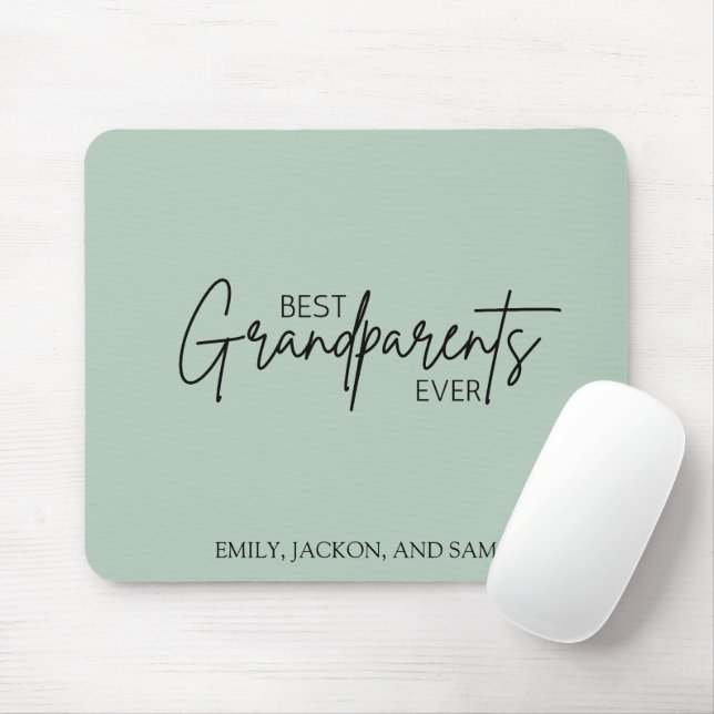 Modern minimalistisk best Grandparent någonsin Musmatta (Med mus)