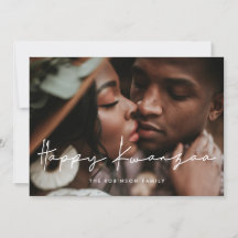 Modern minimalistisk bild av Lycklig Kwanzaa