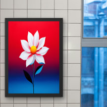 Modern Minimalistisk blomskonst