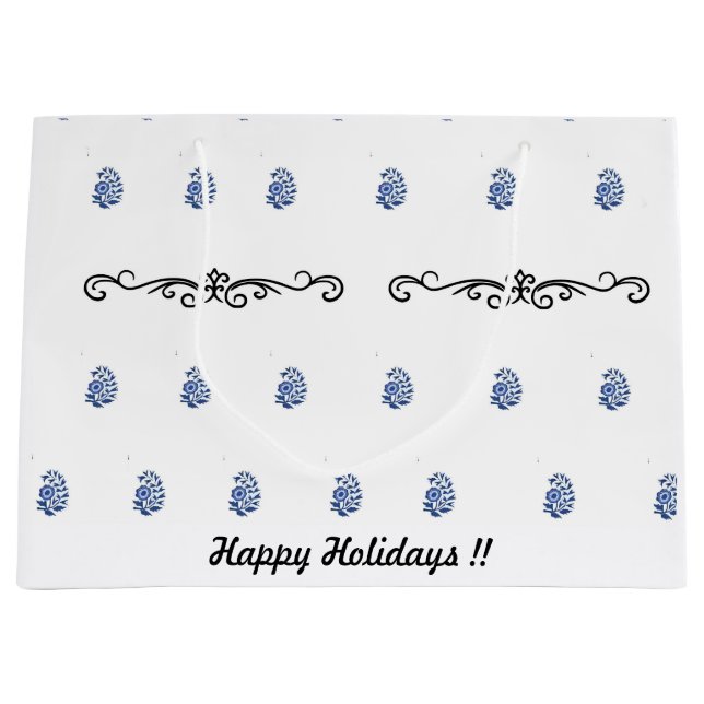 Modern minimalistisk blomstertryckning (Framsidan)