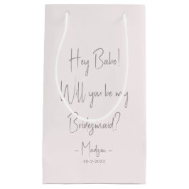 Modern minimalistisk Bridesmaid Frieri  skript