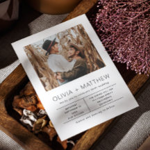 Modern minimalistisk Bröllop | Elegant - enkelt fo