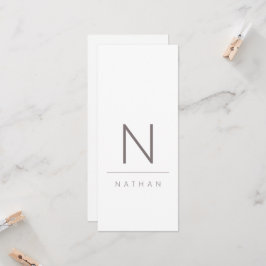 Modern minimalistisk Bröllop-gästplats Inbjudningar