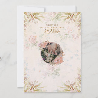 Modern Minimalistisk Bröllopsinbjudan Kort – Elega