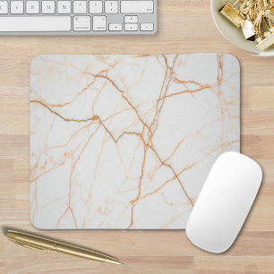 Modern minimalistisk chic skandalös vit marmor musmatta