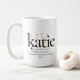 Modern minimalistisk definition Katie 15oz-kaffe M Kaffemugg