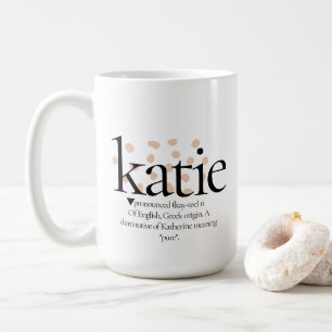 Modern minimalistisk definition Katie 15oz-kaffe M Kaffemugg