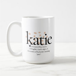 Modern minimalistisk definition Katie 15oz-kaffe M Kaffemugg