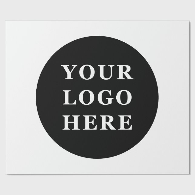 Modern, minimalistisk, elegant & anpassningsbar presentpapper (Platt)