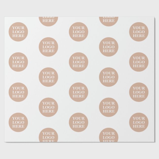 Modern, minimalistisk, elegant & anpassningsbar presentpapper (Platt)