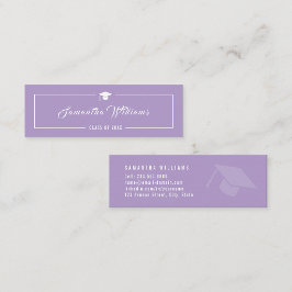 Modern Minimalistisk Elegant Chic Lavendel Examen