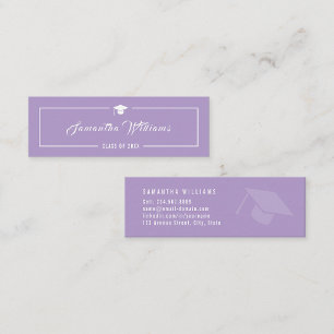 Modern Minimalistisk Elegant Chic Lavendel Examen