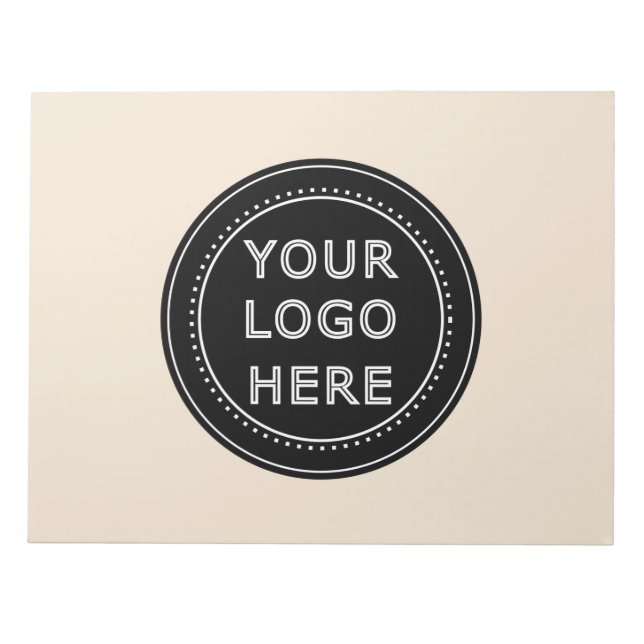 Modern, minimalistisk, Elegant och Anpassade Anteckningsblock (Framsida)