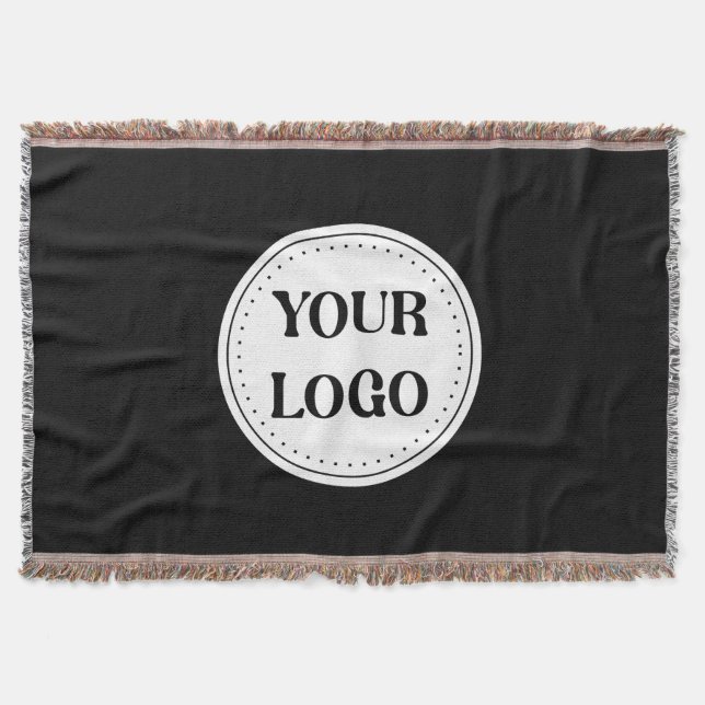 Modern, minimalistisk, Elegant och Anpassade Filt (Framsidan)