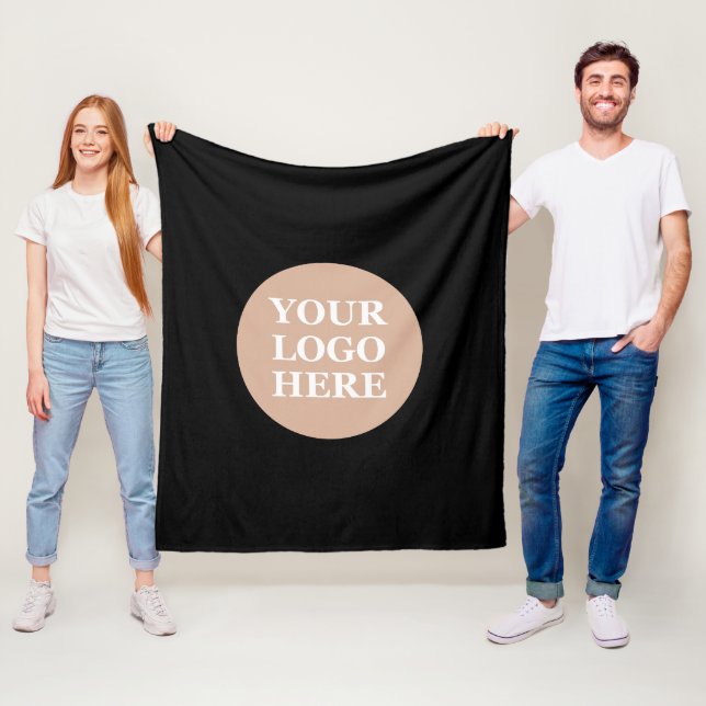 Modern, minimalistisk, Elegant och Anpassade Fleecefilt (På plats)