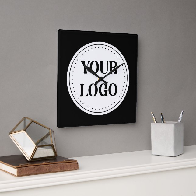 Modern, minimalistisk, Elegant och Anpassade Fyrkantig Klocka (Kontor)