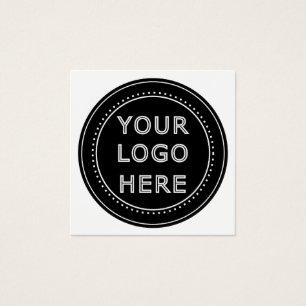 Modern, minimalistisk, Elegant och Anpassade Fyrkantigt Visitkort