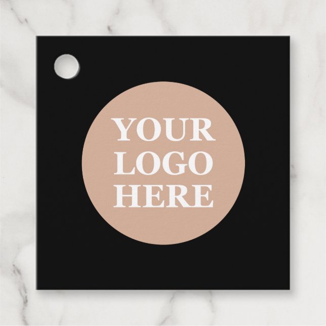Modern, minimalistisk, Elegant och Anpassade Gåvor Etiketter (Framsida)