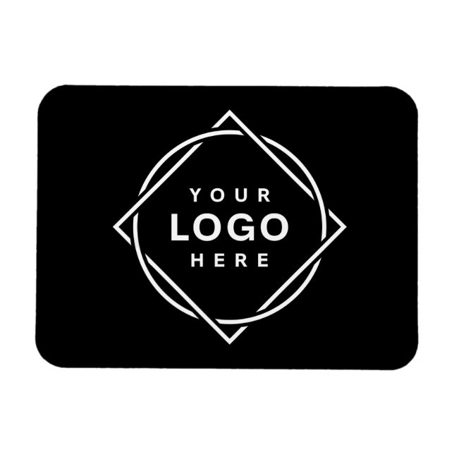 Modern, minimalistisk, Elegant och Anpassade Magnet (Horisontell)