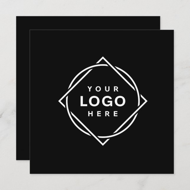 Modern, minimalistisk, Elegant och Anpassade Spara Datumet (Fram/baksida)