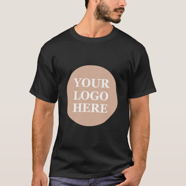 Modern, minimalistisk, Elegant och Anpassade T Shirt (Framsida)