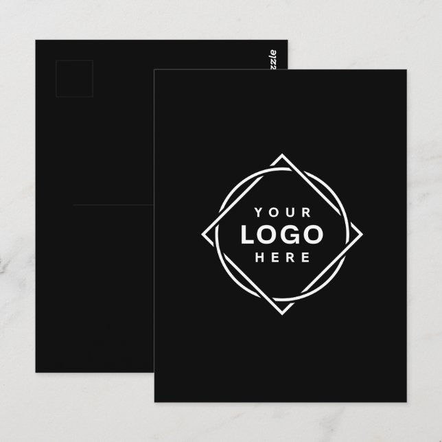 Modern, minimalistisk, Elegant och Anpassade Vykort (Fram/baksida)