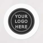 Modern, minimalistisk, elegant och anpassningsbar  klistermärke<br><div class="desc">ALLA KAN ANVÄNDA DENNA DESIGN. Du är fri att lägga till,  redigera eller ändra storlek på logotypen,  fotot,  texten och färgerna som du väljer. Många tack.</div>