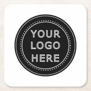 Modern, minimalistisk, elegant & redigerbar papper underlägg papper kvadrat