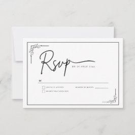 Modern minimalistisk elegant ren OSA kort