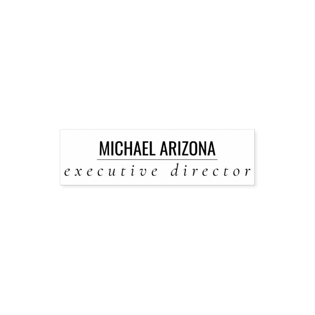 Modern, minimalistisk enkel enkel dator självfärgande stämpel (Design)