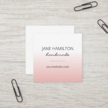 Modern minimalistisk enkel profilkort