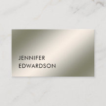 Modern minimalistisk enkel silver-vit professionel