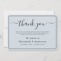 Modern minimalistisk enkel Tackkort